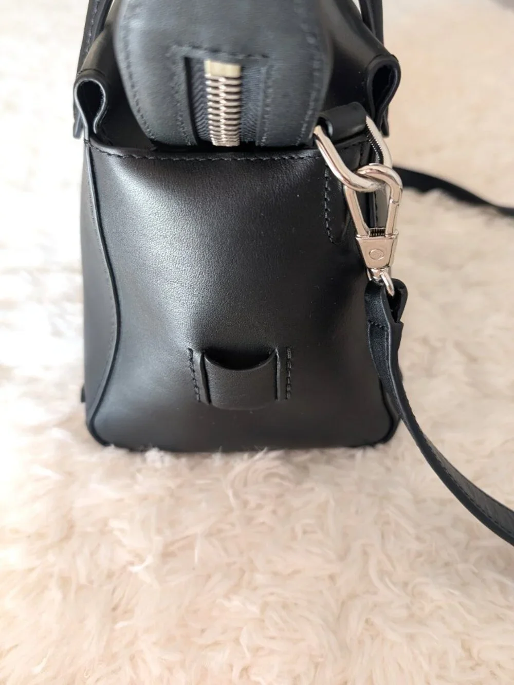 NWT 3.1 Phillip Lim Ames Small Patchwork Satchel (color: black)